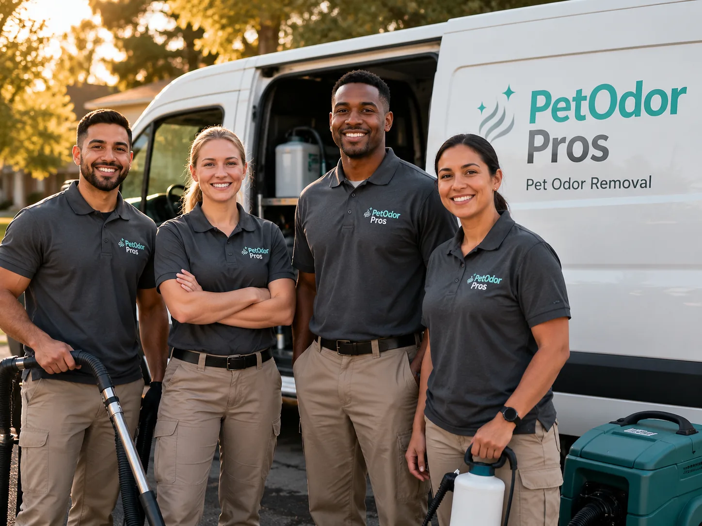 Pet Odor Removal team serving Easton, MD